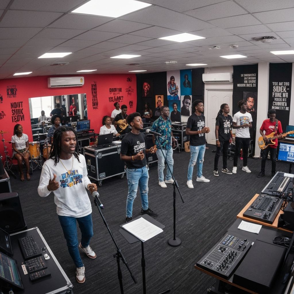 Nigerian Talent Academy with Black Young Artists and Performers